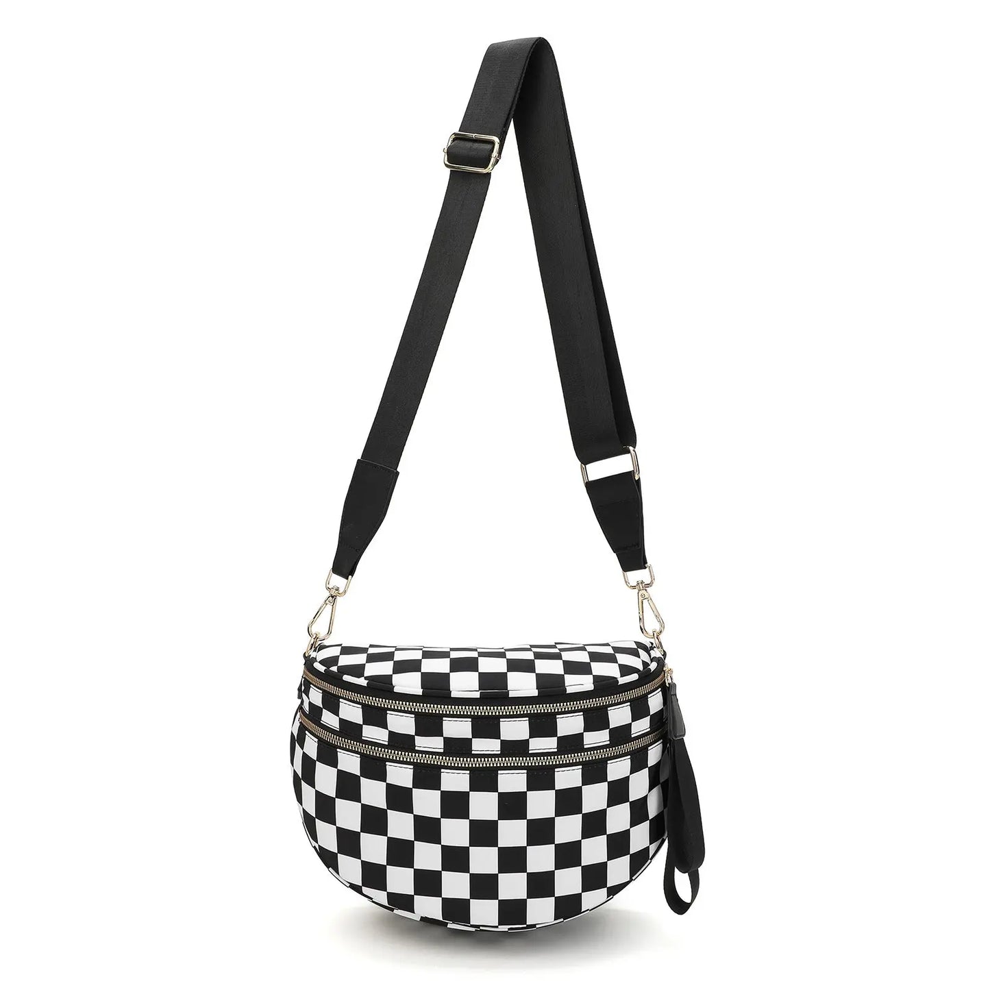Gold Blush BEST SELLING Nylon Bum Bag Crossbody Bag MORE COLORS! Checkered Bum Bag Versatile Bum Bag