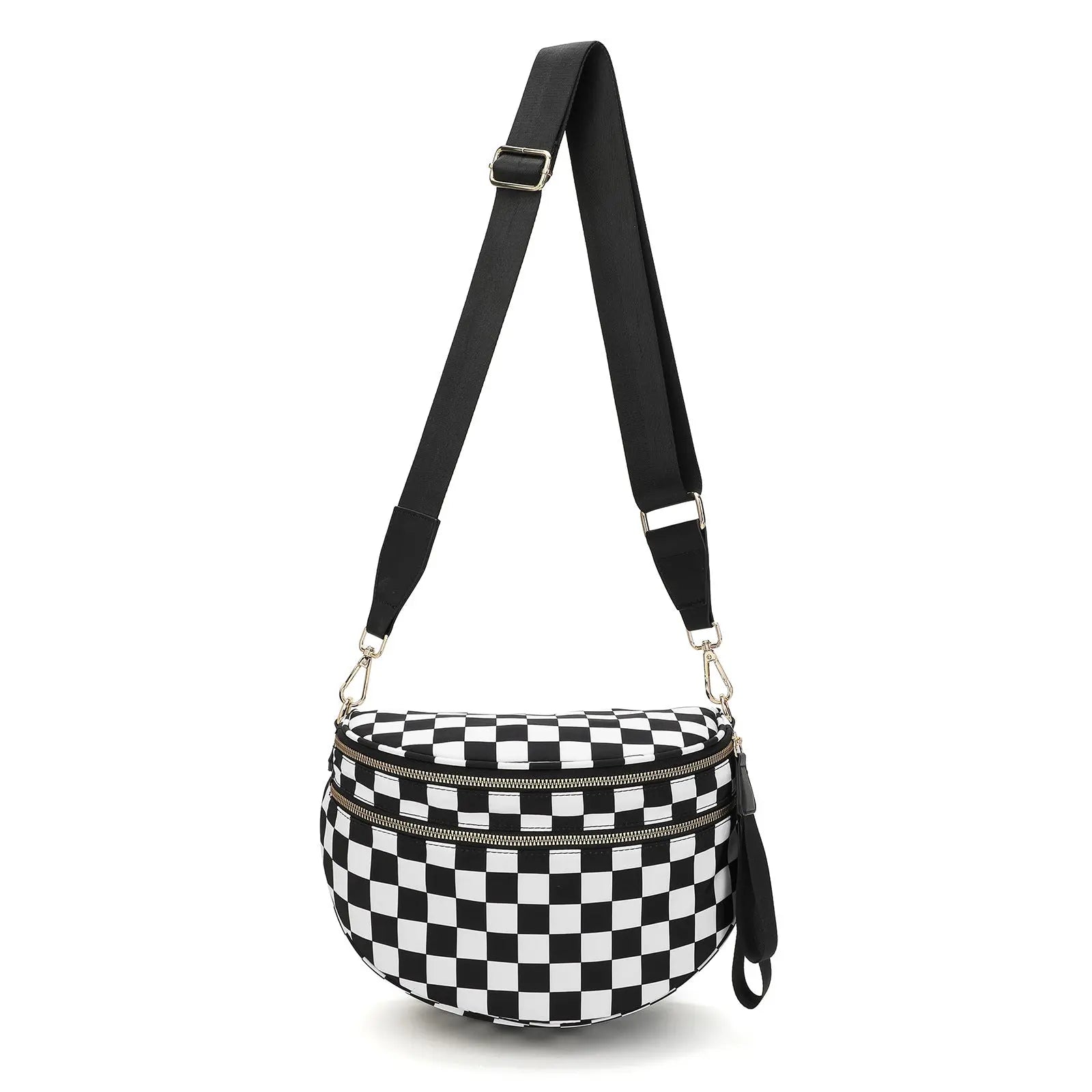 Gold Blush BEST SELLING Nylon Bum Bag Crossbody Bag MORE COLORS! Checkered Bum Bag Versatile Bum Bag