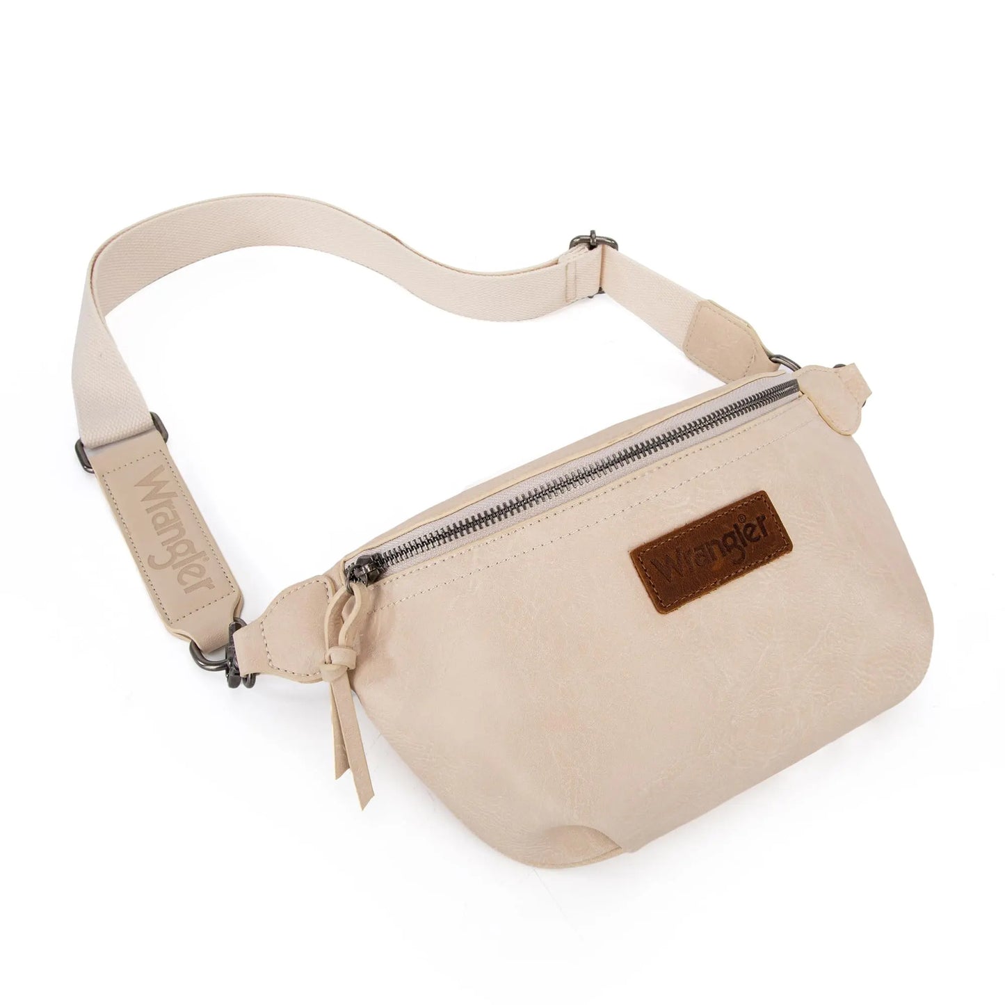 Wrangler Large Fanny Packs for Women Travel Belt Bag with Adjustable Detachable Long Strap