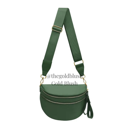 Gold Blush BEST SELLING Nylon Bum Bag Crossbody Bag MORE COLORS! Checkered Bum Bag Versatile Bum Bag