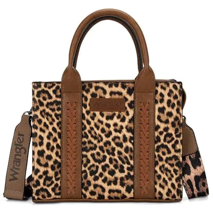Wrangler Medium Tote Bag Top Handle Handbags Satchel Bag Women with Crossbody Strap