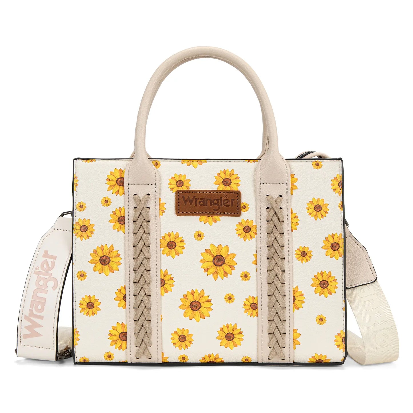 Wrangler Medium Tote Bag Top Handle Handbags Satchel Bag Women with Crossbody Strap