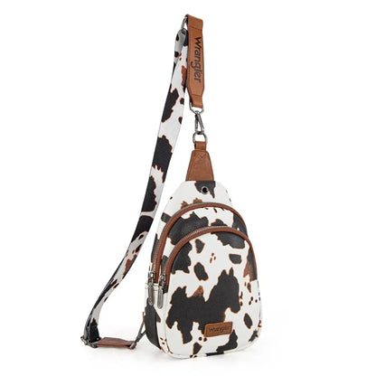 Wrangler Crossbody Bags for Women Sling Bag Cross Body Fanny Pack Chest Bag