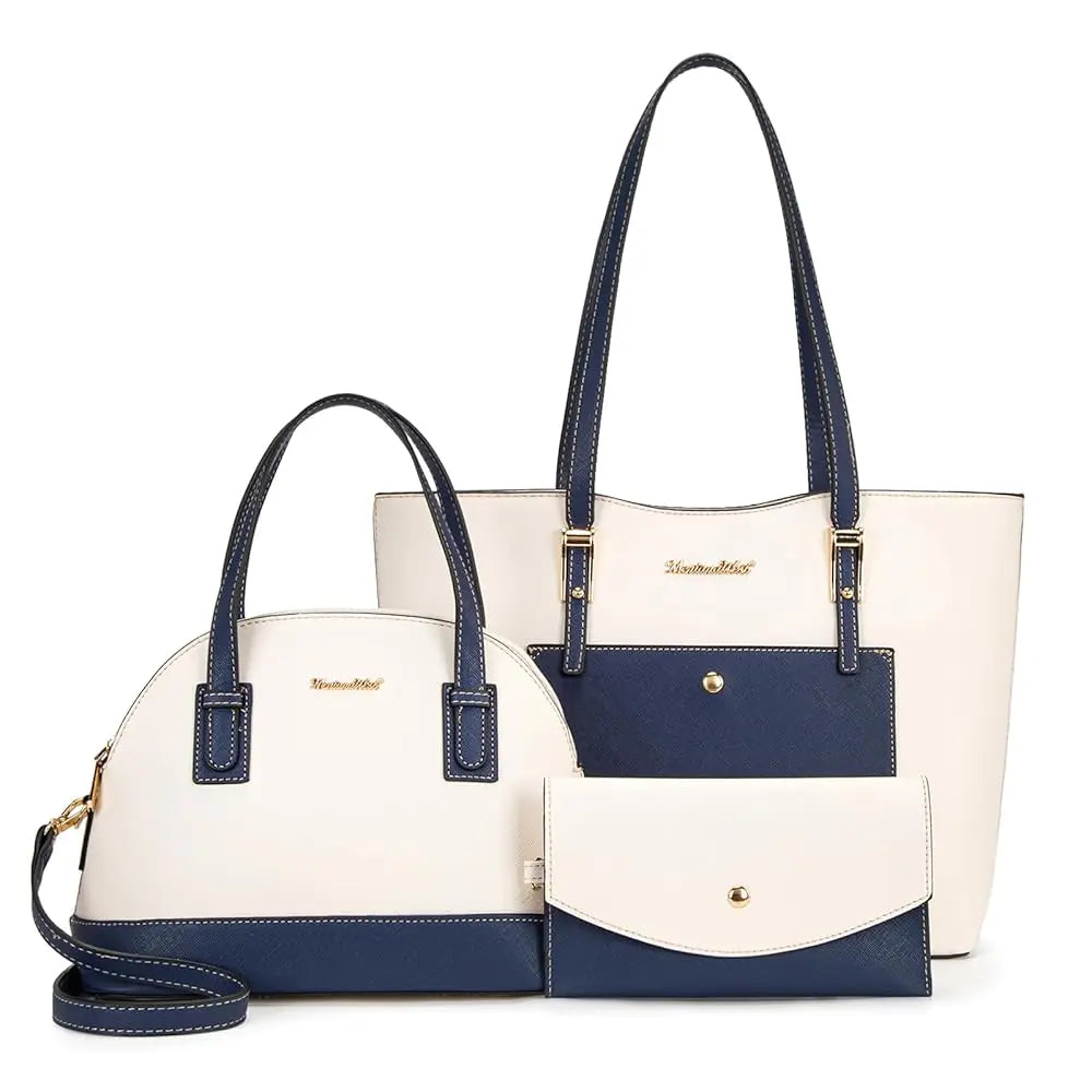 Montana West 3PCS Purses for Women  Tote Bag and Wallet Set Shoulder Satchel Handbags