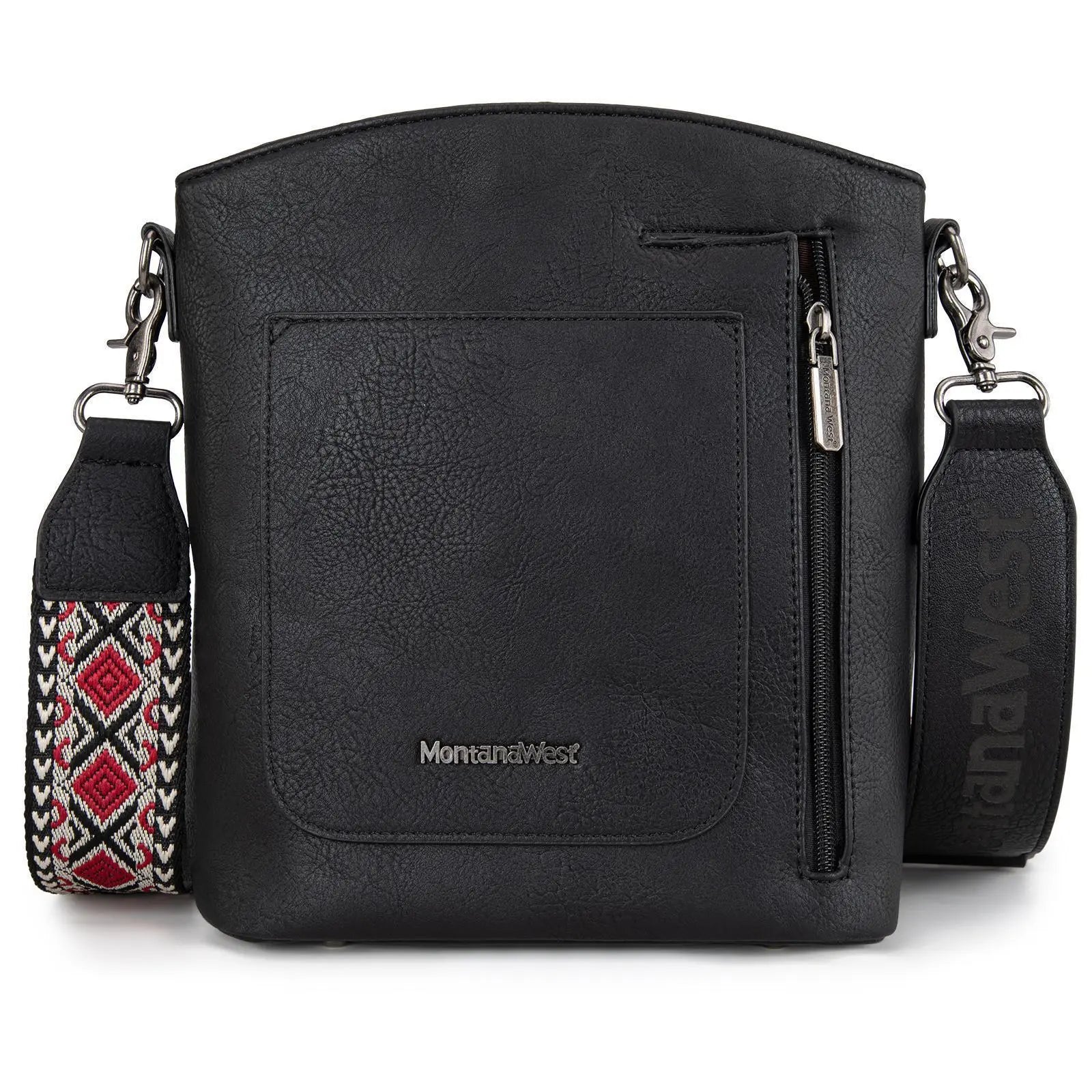 Montana West Double Compartments Cross Body Bag for Women with Adjustable Strap