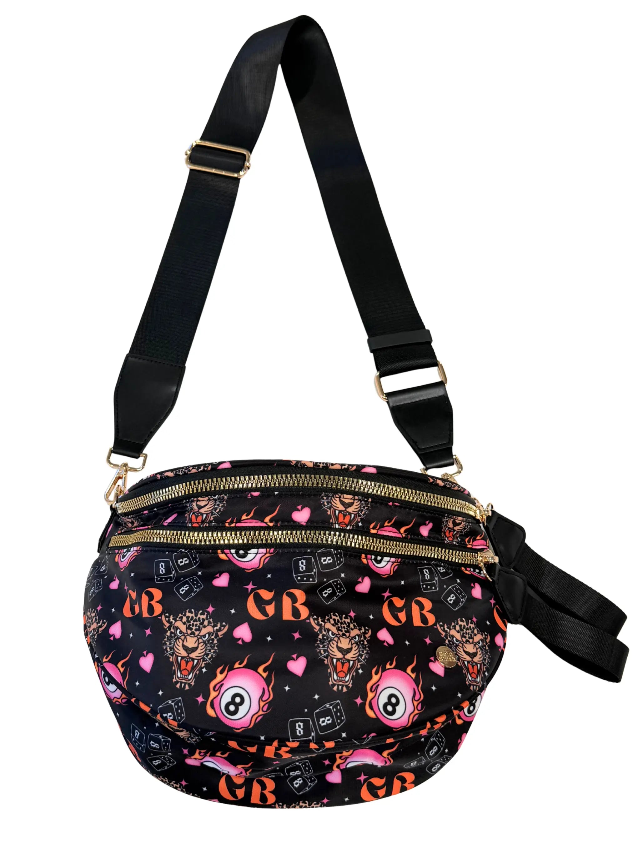 Gold Blush BEST SELLING Nylon Bum Bag Crossbody Bag MORE COLORS! Checkered Bum Bag Versatile Bum Bag