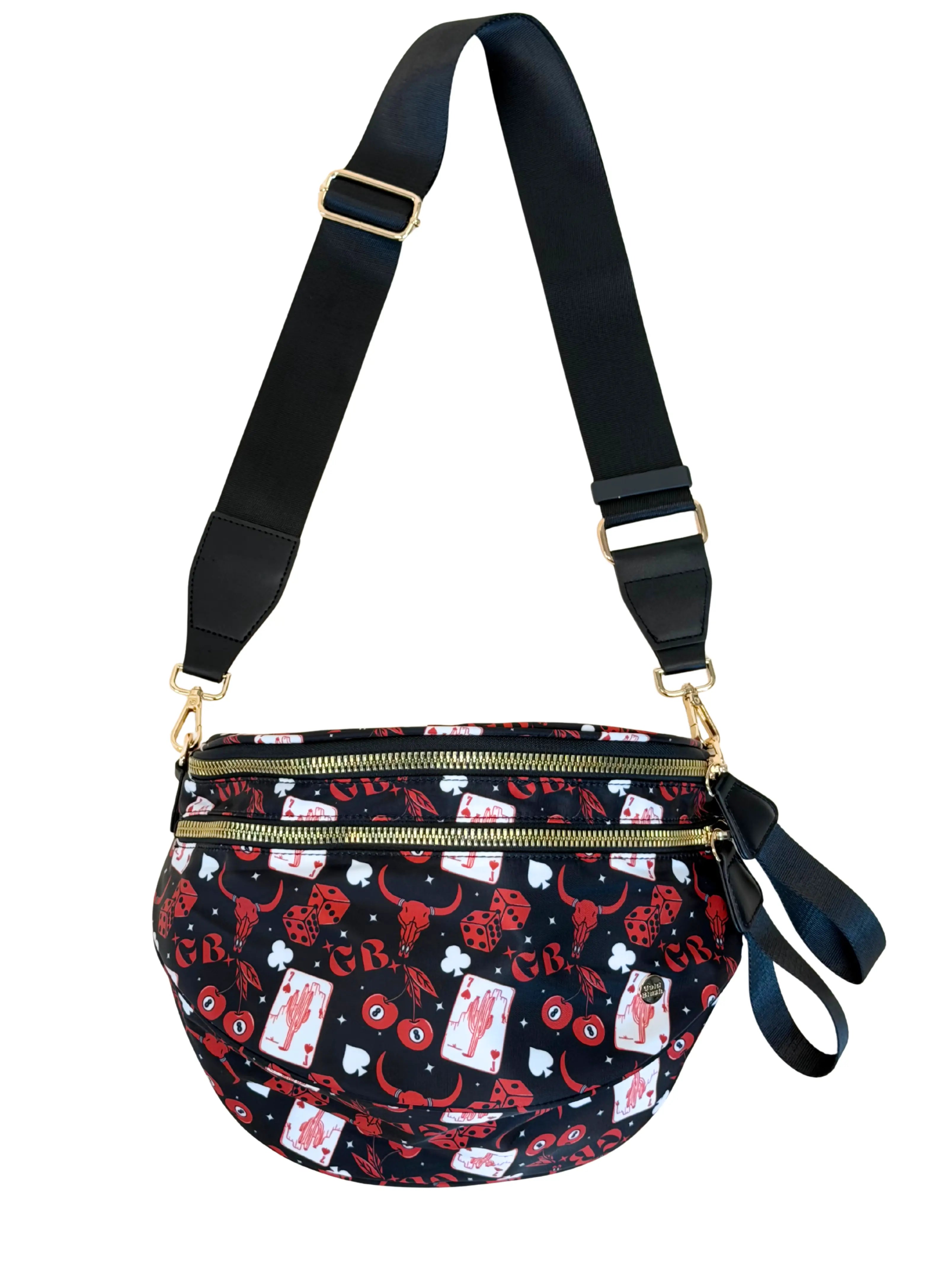 Gold Blush BEST SELLING Nylon Bum Bag Crossbody Bag MORE COLORS! Checkered Bum Bag Versatile Bum Bag