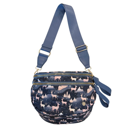 Gold Blush BEST SELLING Nylon Bum Bag Crossbody Bag MORE COLORS! Checkered Bum Bag Versatile Bum Bag