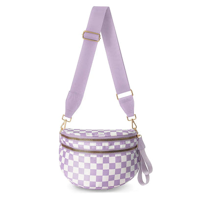 Gold Blush BEST SELLING Nylon Bum Bag Crossbody Bag MORE COLORS! Checkered Bum Bag Versatile Bum Bag