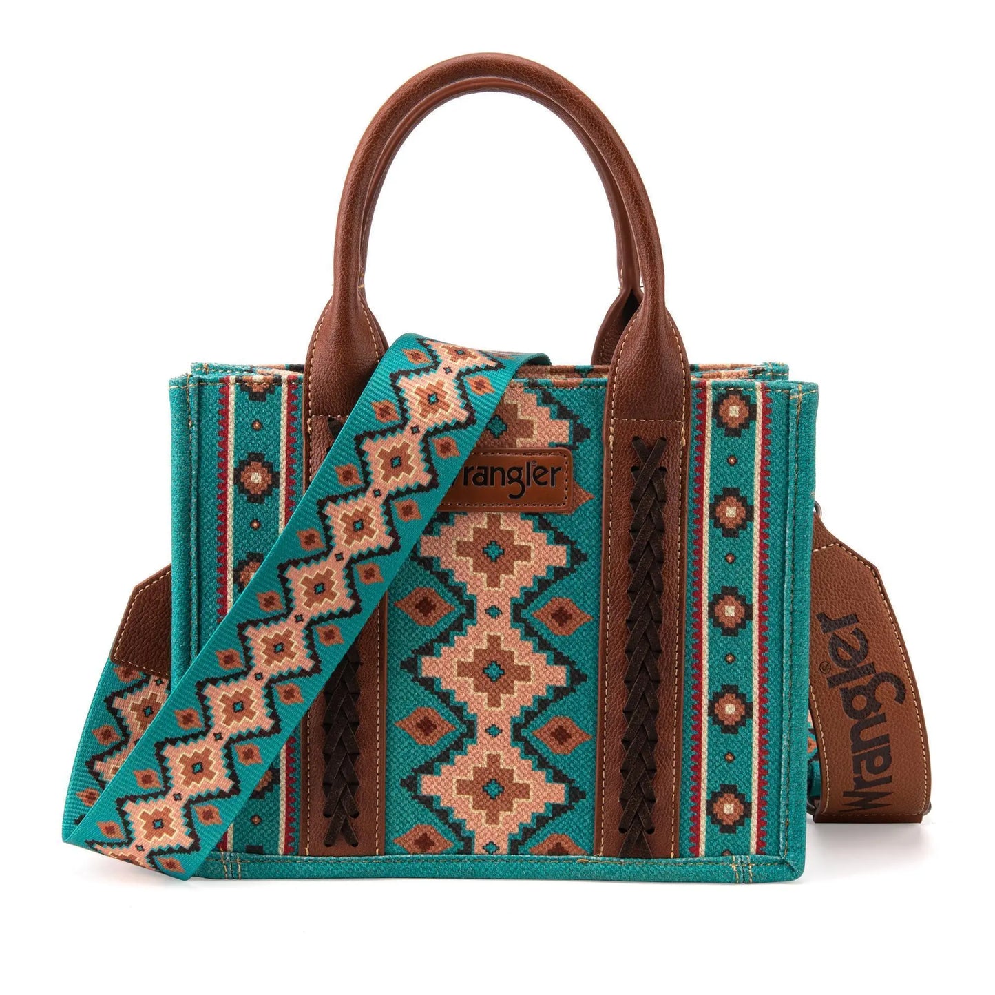 Wrangler Tote Bag for Women Purses Aztec Handbags Western Purses wrangler totebag wide tote