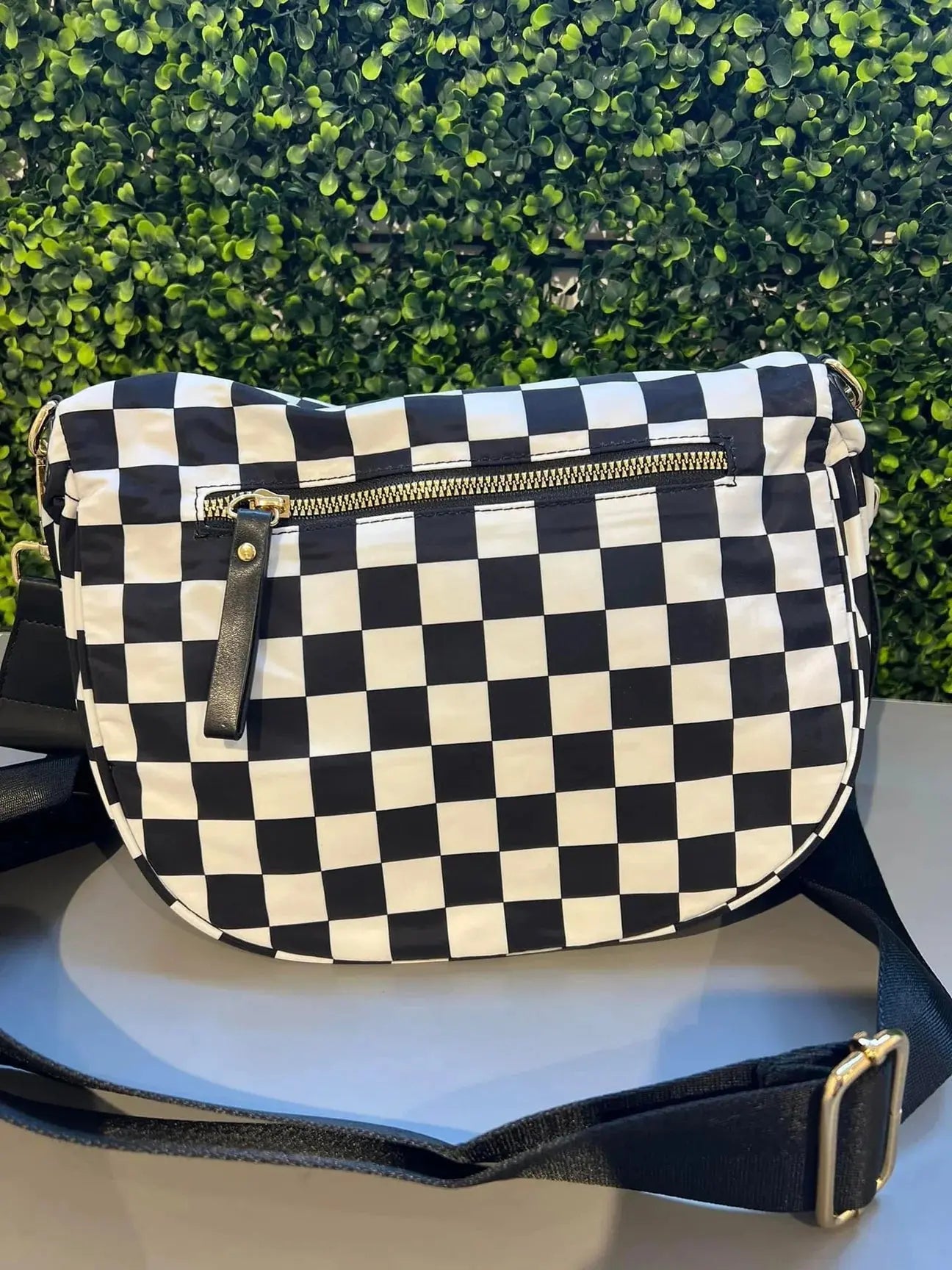 Gold Blush BEST SELLING Nylon Bum Bag Crossbody Bag MORE COLORS! Checkered Bum Bag Versatile Bum Bag