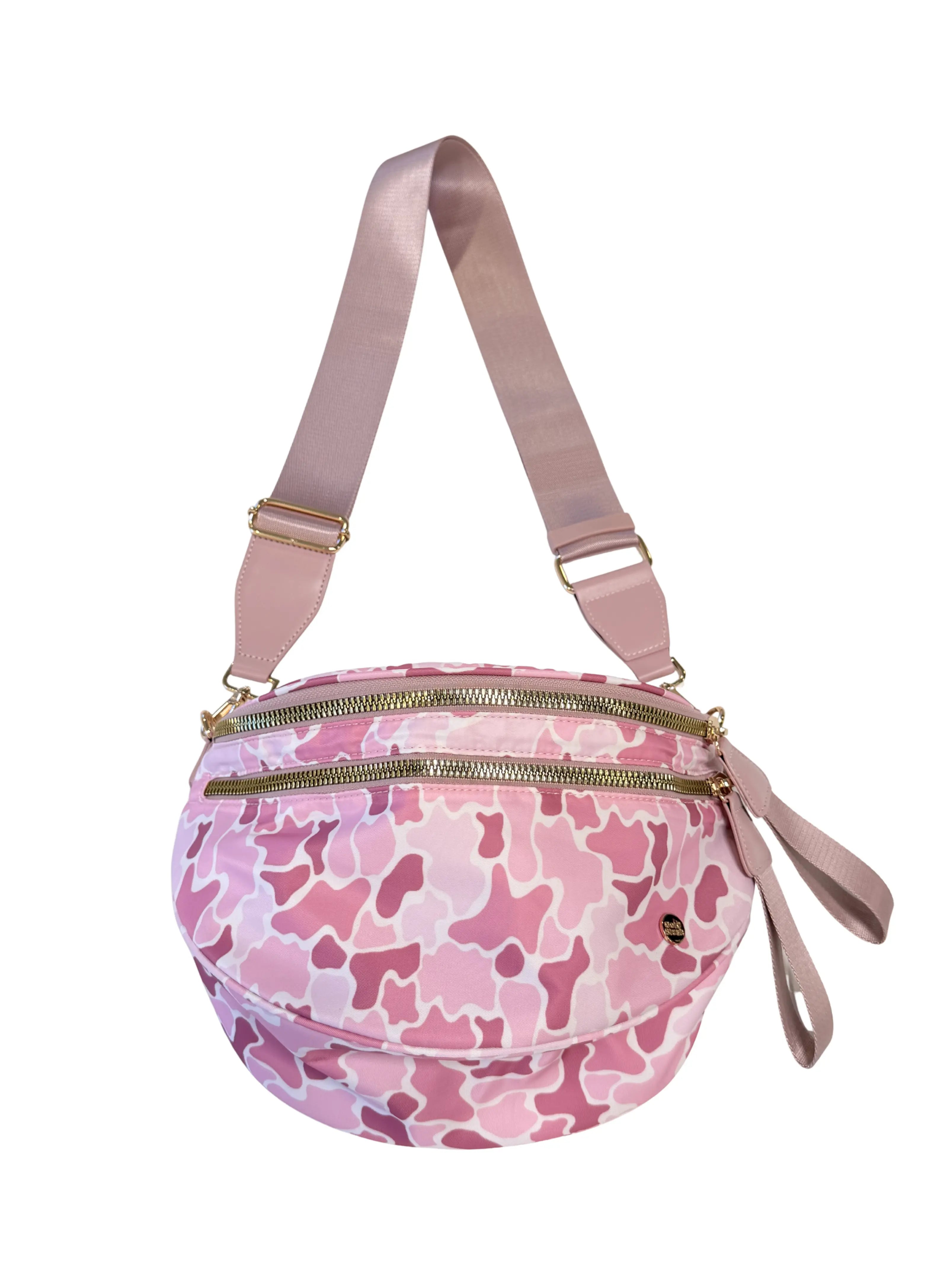 Gold Blush BEST SELLING Nylon Bum Bag Crossbody Bag MORE COLORS! Checkered Bum Bag Versatile Bum Bag