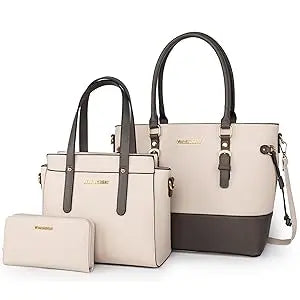 Montana West 3PCS Purses for Women  Tote Bag and Wallet Set Shoulder Satchel Handbags