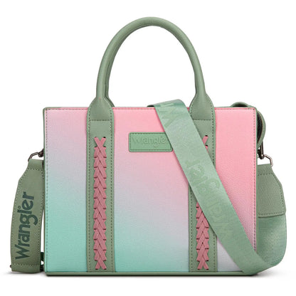 Wrangler Medium Tote Bag Top Handle Handbags Satchel Bag Women with Crossbody Strap