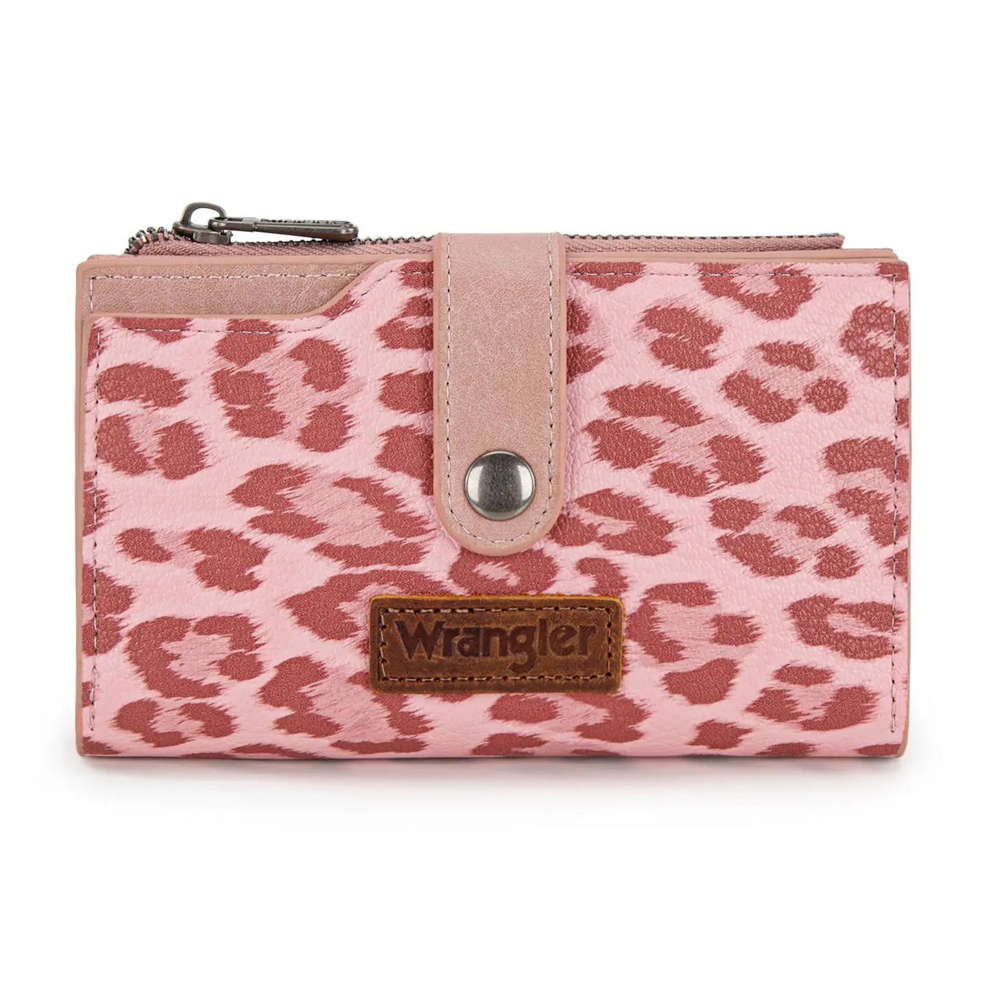 Wrangler Wallet for Women Cow Print Bifold Wallet Card Cases & Money Organizers