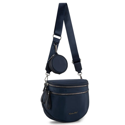Montana West Large Bum Bag Nylon Crossbody Bags Mom Purse with with Coin Purse